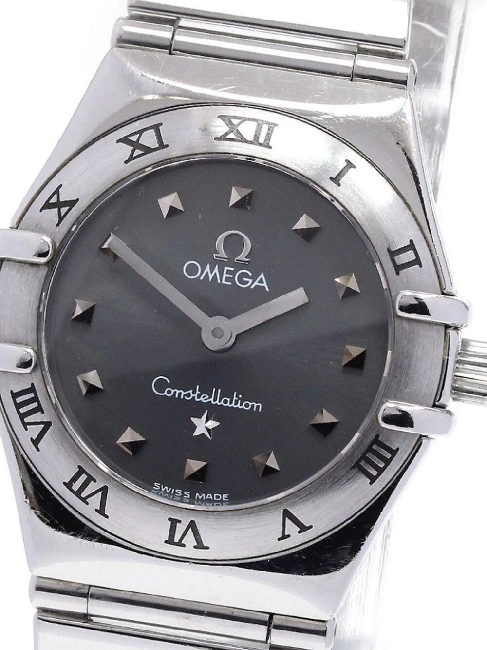 OMEGA Constellation Mini My Choice 1561.51 Gray Dial Quartz Ladies Watch_861340